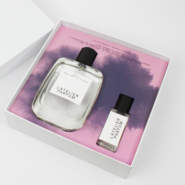 COFFRET ROSE COUP DE FOUDRE ET COEUR DE PÉTALES